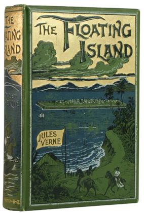 The Floating Island Or The Pearl Of The Pacific By Verne Jules Sampson Low Marston Amp Company