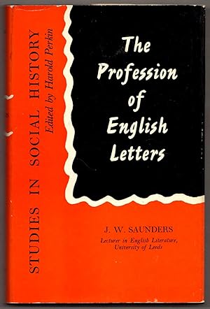 The Profession of English Letters