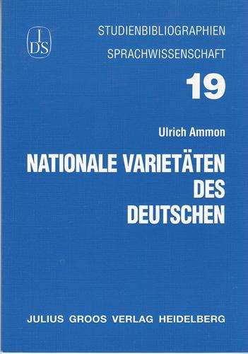 Nationale Varietäten des Deutschen.