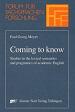 Coming to know: Studies in the lexical semantics and pragmatics of academic English