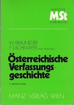 Österreichische Verfassungsgeschichte. Manzsche Studienbücher.