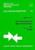 Deutsch-polnisches Sprichwörterlexikon. Eine repräsentative Auswahl. Deutsch im Kontrast, Band 18.