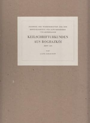 Keilschrifturkunden aus Boghazköi. Heft LIII (Heft 53). Festrituale für Telipinu von Kasha und an...