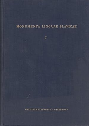 Monumenta linguae Slavicae dialecti veteris - fontes et dissertationes. Band I. Evangelium Ostrom...