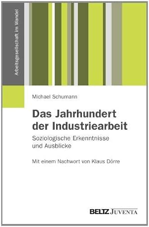 Das Jahrhundert der Industriearbeit. Soziologische Erkenntnisse und Ausblicke.