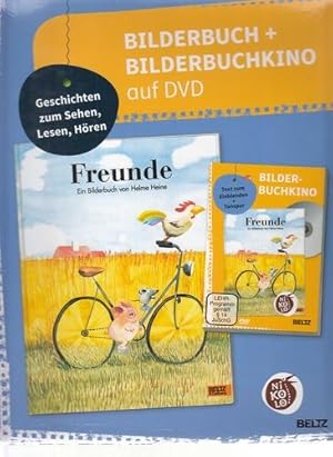 Bilderbuch + Bilderbuchkino auf DVD. Geschichten zum Sehen, Lesen und Hören. Freunde - Ein Buch v...