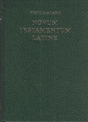 Novum Testamentum Latine. Novum Vulgatam Bibliorum Sacrorum Editionem secuti apparatibus titulisq...