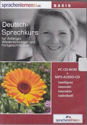 Deutsch-Sprachkurs - für Anfänger, Wiedereinsteiger und Fortgeschrittene! PC CD-ROM + MP3-Audio-CD.