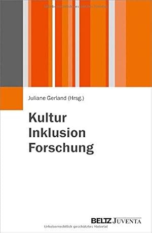 Kultur, Inklusion, Forschung.