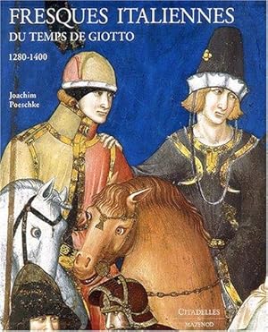 Fresques italiennes. Du temps de Giotto 1280-1400. Im Schmuckschuber. Photographies de Antonio Qu...