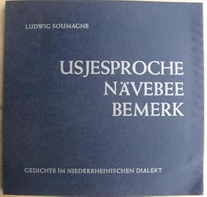 Usgesproche Nävebee Bemerk Gedichte im Niederrheinischen Dialekt mit Schallplatte