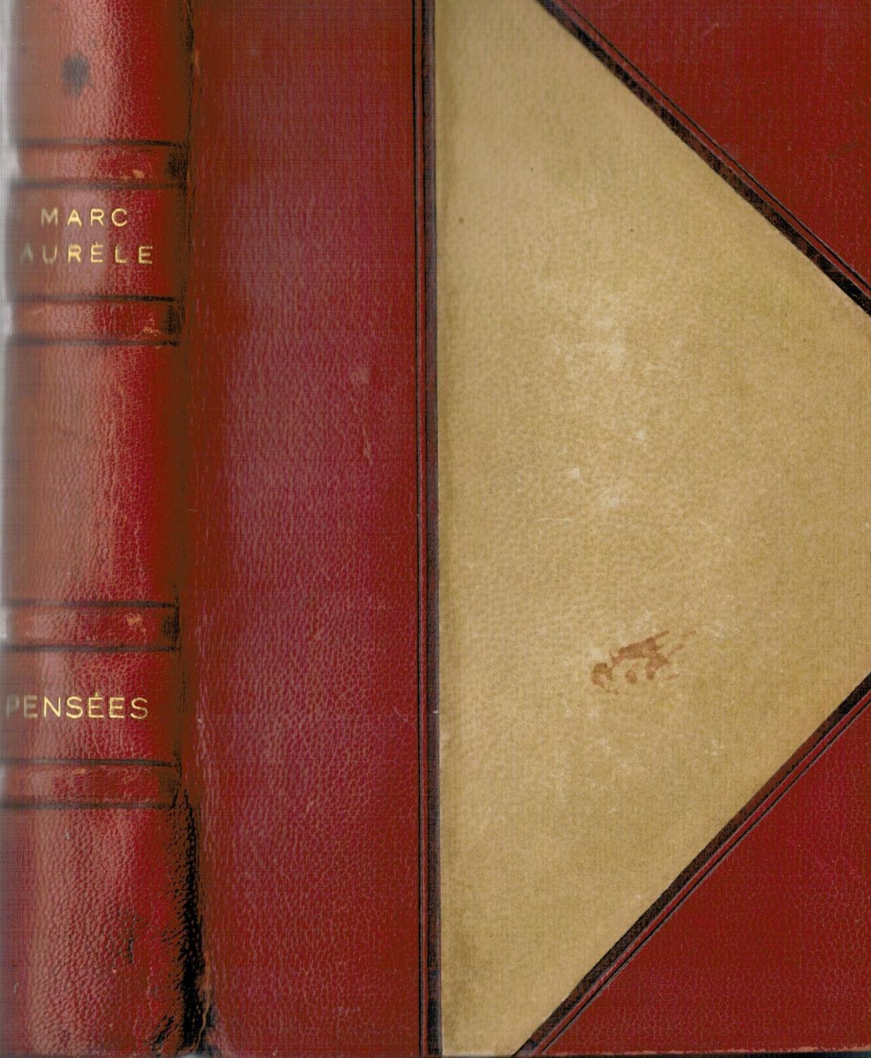 Pensées De Marc Aurèle By Marc Aurèle Michaud G Trad - 