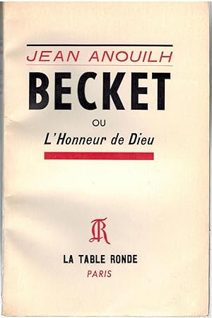 Becket ou L'Honneur de Dieu