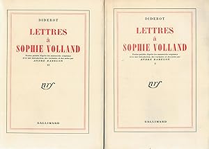 Lettres à Sophie Volland (2 vol.)