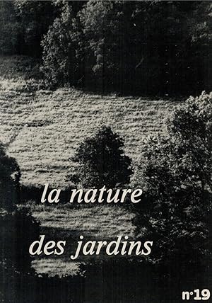 la nature des jardins (n°19)