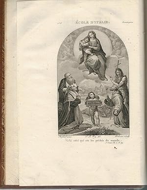 Histoire de la vie de Jésus-Christ Edition ornée de gravures, d'après les tableaux des plus grand...