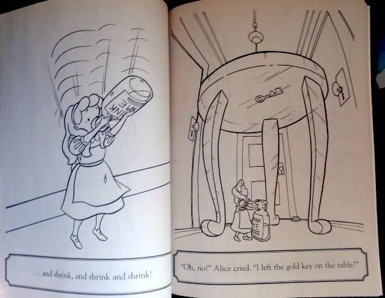 Alice In Wonderland Giant Coloring And Activity Book Treasury Of Illustrated Classics Modern