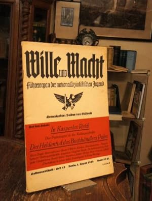 Wille und Macht : Jg. 6, Heft 15 : 1. August 1938 : Führerorgan der nationalsozialistischen Jugen...