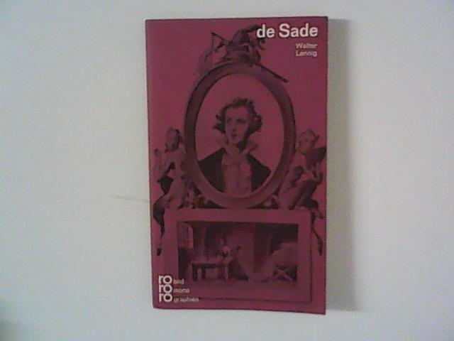 Marquis de Sade.