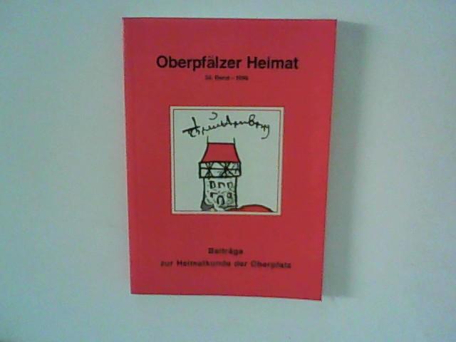 Oberpfälzer Heimat; 50. Band 2006. Beiträge zur Heimatkunde der Oberpfalz. Herausgegeben vom Heimatkundlichen Arbeitskreis im Oberpfälzer Waldverein.