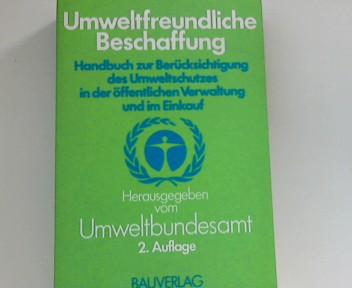 Umweltfreundliche Beschaffung