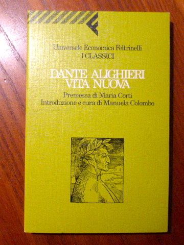 Vita nuova. - Alighieri, Dante