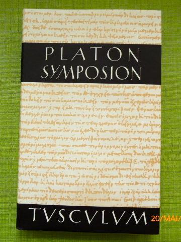 Symposion. Griechisch und Deutsch. Herausgegeben und übersetzt von Franz Boll. Neu bearbeitet von Wolfgang Buchwald.7., verbesserte Auflage. (= Tusculum) - Platon