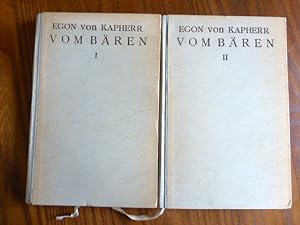 Vom Bären und anderem hohen Wilde. Erinnerungen bekannter Jäger. 2 Bände (komplett).