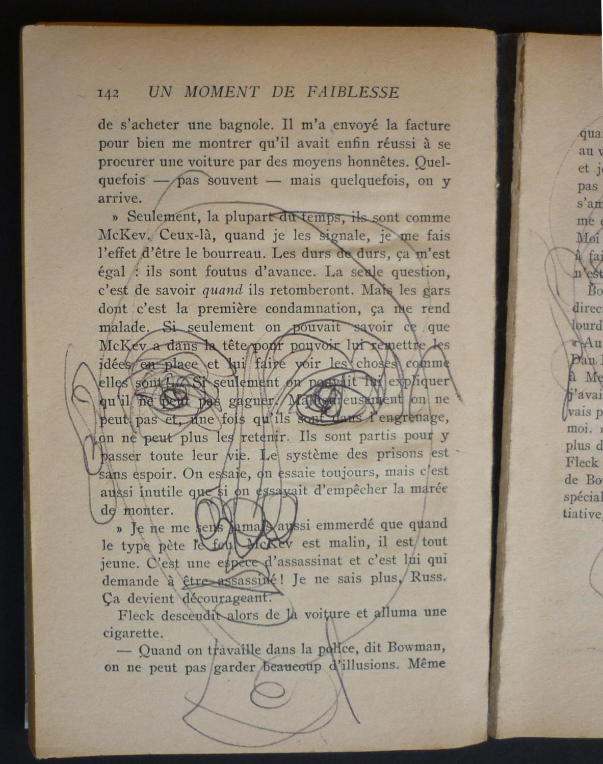3 Original Kugelschreiberzeichnungen und eigenhändiger Texteintrag des Schweizer Gia etti Alberto 1901