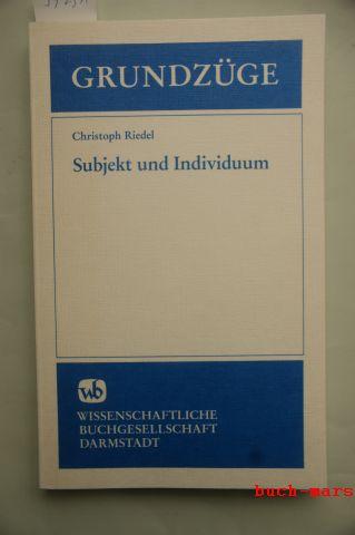 Subjekt und Individuum: Zur Geschichte des philosophischen Ich-Begriffs: 75