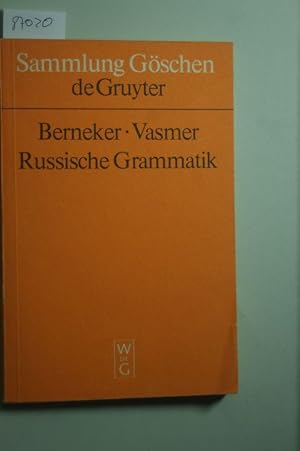 Russische Grammatik (Sammlung Göschen, Band 4066)