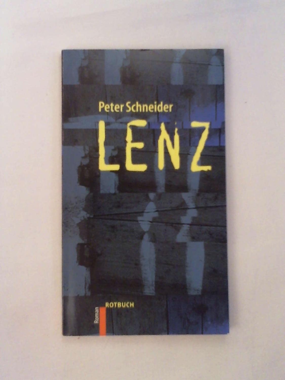 Rotbuch Taschenbücher, Nr.71, Lenz - Peter Schneider