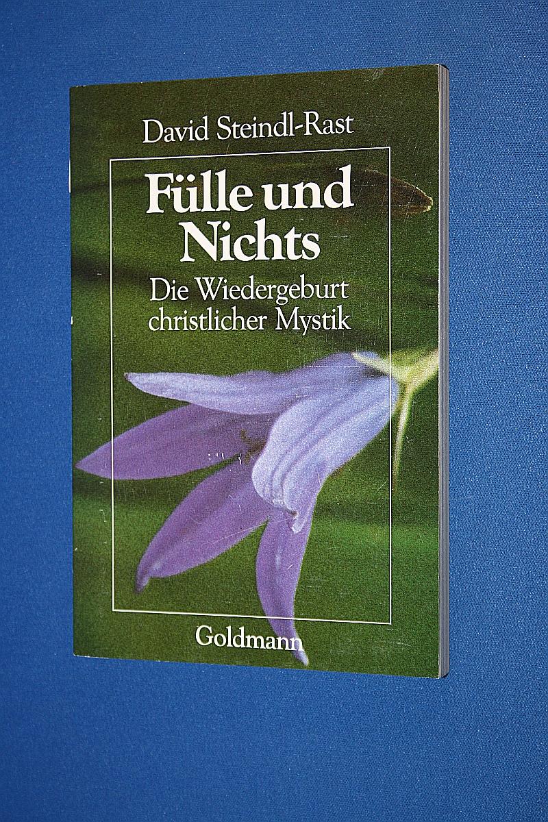 Fülle und Nichts: die Wiedergeburt christlicher Mystik