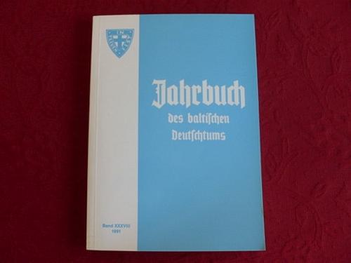 Jahrbuch des baltischen Deutschtums: 1991