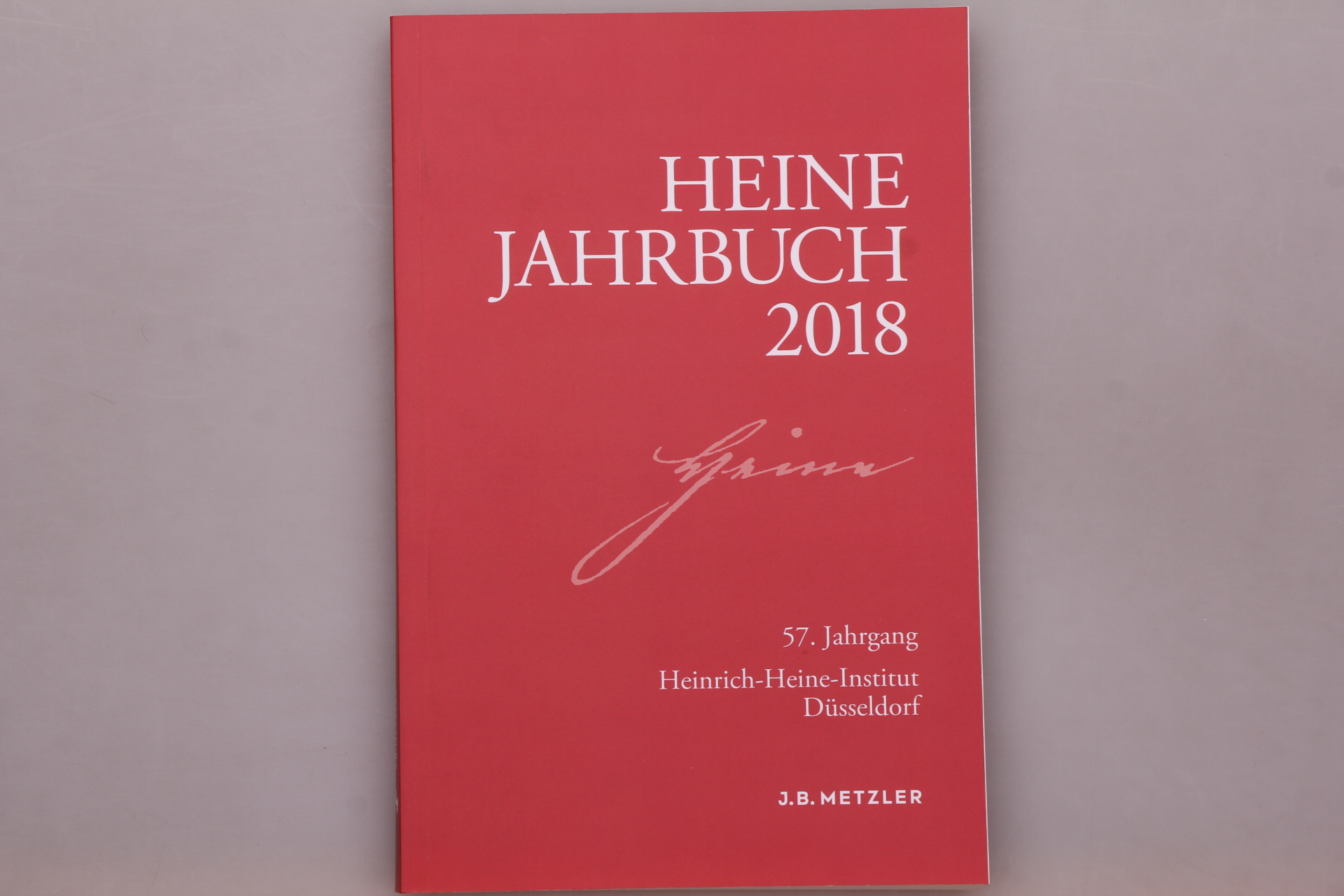 HEINE-JAHRBUCH 2018. 57. Jahrgang