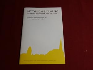 HISTORISCHES CAMBERG. Beiträge zur Geschichte der Stadt Bad Camberg