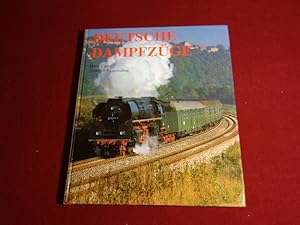 DEUTSCHE DAMPFZÜGE. Dampfzüge auf den Gleisen beider deutscher Eisenbahnverwaltungen im bildliche...