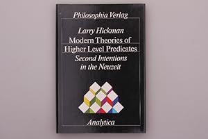 MODERN THEORIES OF HIGHER LEVEL PREDICATES. 2. intentions in the Neuzeit