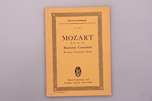 MOZART K. V. NO. 191 BASSOON CONCERTO. Bb major - Sib majeur - B dur