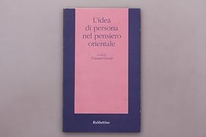 L IDEA DI PERSONA NEL PENSIERO ORIENTALE.