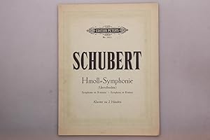 SCHUBERT. Hmoll = Symphonie unvollendete; Symphonie en Si mineur - Symphony in B minor. Klavier z...
