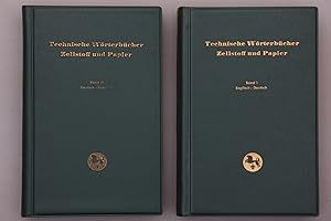 TECHNISCHES WÖRTERBUCH ZELLSTOFF UND PAPIER. Englisch-Deutsch - Deutsch-Englisch