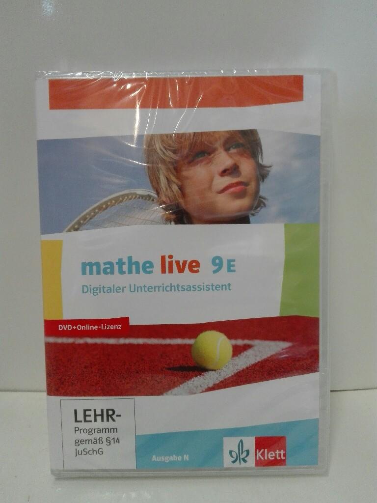 mathe live 9E Ausgabe N ab 2014 Digitaler Unterrichtsassistent (DVD-ROM und Online-Anwendung), Einzellizenz Klasse 9 - Autorenteam