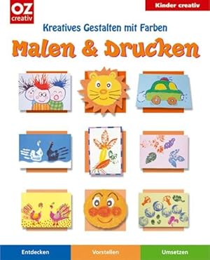 Malen & Drucken: Kreatives Gestalten mit Farben