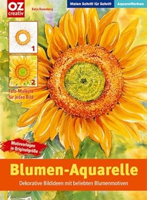 Blumen-Aquarelle: Dekorative Bildideen mit beliebten Blumenmotiven