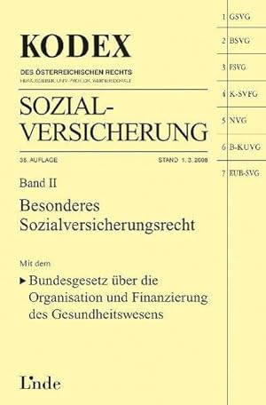 Sozialversicherung (f. Österreich) Band II