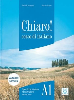 Chiaro! A1, einsprachige Ausgabe corso di italiano / Kurs- und Arbeitsbuch mit CD-ROM, Audio-CD u...