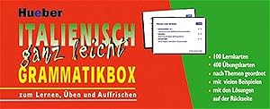 Italienisch ganz leicht. Grammatikbox. Zum Lernen, Üben und Auffrischen