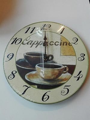 Wanduhr Cappuccino