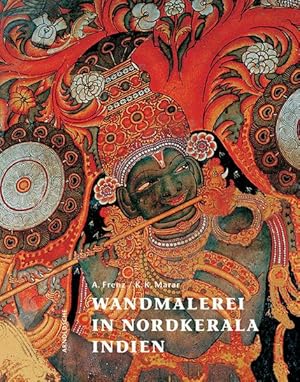 Wandmalerei in Nordkerala - Indien /Wall paintings in North Kerala - India 1000 Jahre Tempelkunst